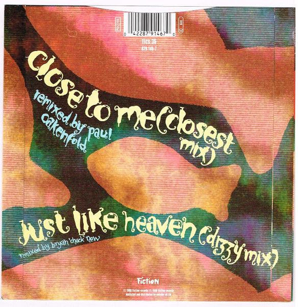 The Cure – Close To Me · Remix (1990)
