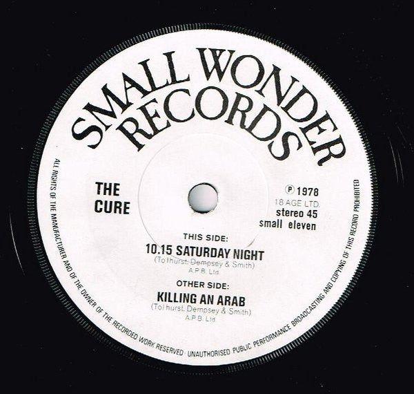 The Cure – Killing An Arab (1978)