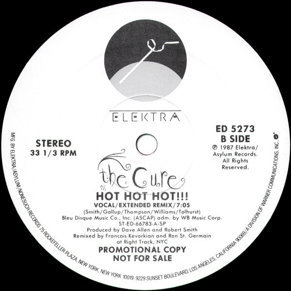 The Cure – Hot Hot Hot !!! (1987)