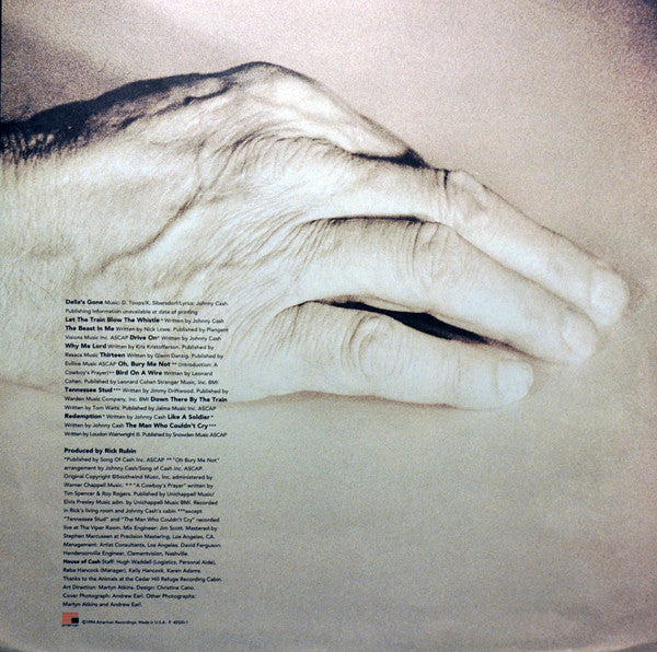Johnny Cash – American Recordings (1994)