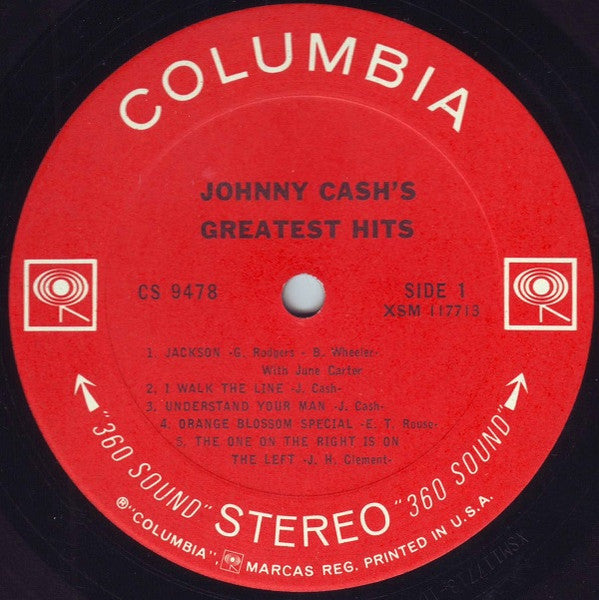 Johnny Cash – Johnny Cash's Greatest Hits (Volume 1) (1967)