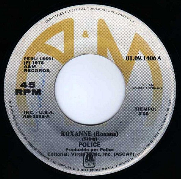 The Police – Roxanne (1978)