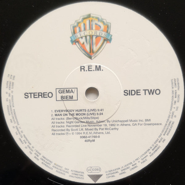 R.E.M. – What's The Frequency, Kenneth? (1994)