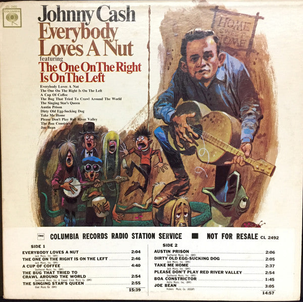 Johnny Cash – Everybody Loves A Nut (1966)