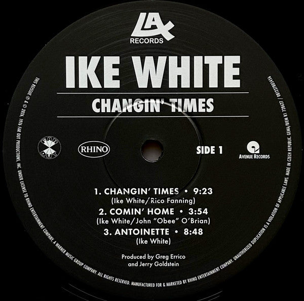 Ike White – Changin' Times (2026)