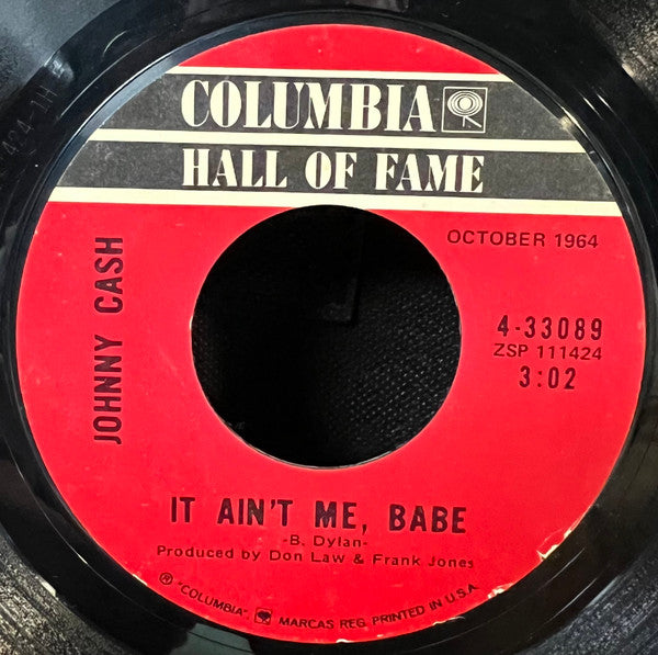 Johnny Cash – Ring Of Fire / It Ain't Me, Babe (1964)
