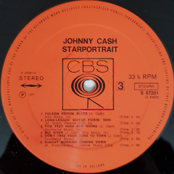 Johnny Cash – Starportrait (1971)