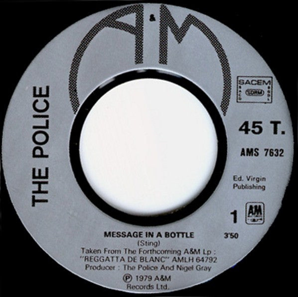 The Police – Message In A Bottle (1980)