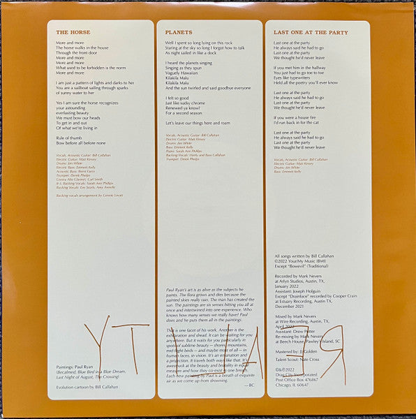 Bill Callahan – Reality (2023)