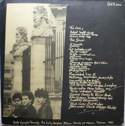 The Cure – Live At Paradiso (Amsterdam) 12-12-79 (1981)