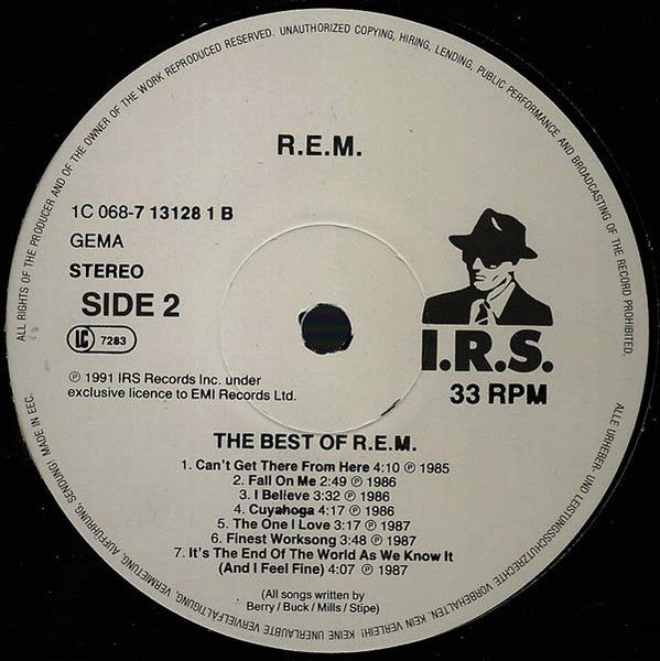 R.E.M. – The Best Of R.E.M. (1991)