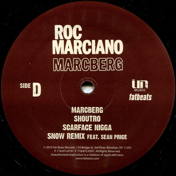 Roc Marciano – Marcberg (2011)