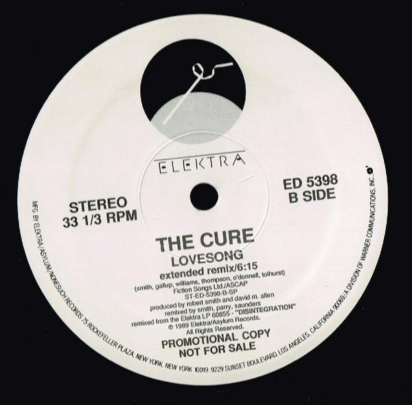The Cure – Lovesong (1989)