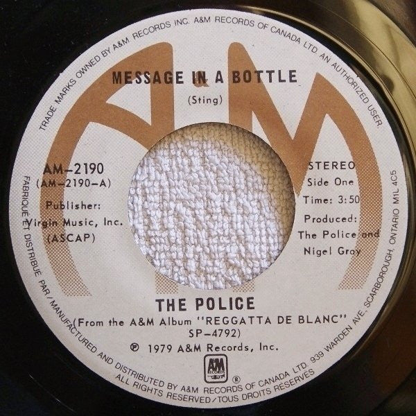 The Police – Message In A Bottle (1980)
