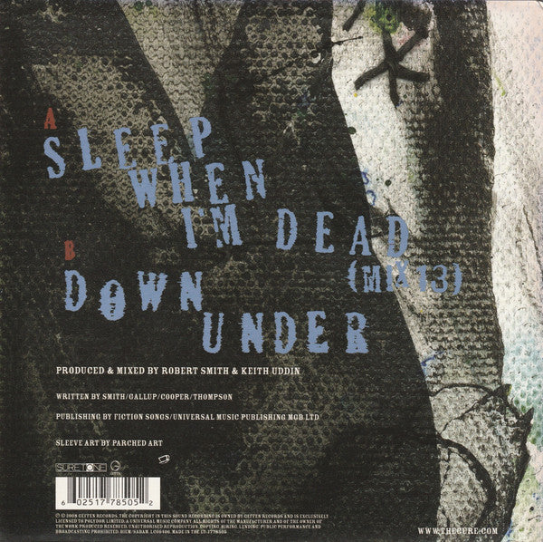The Cure – Sleep When I'm Dead (2008)