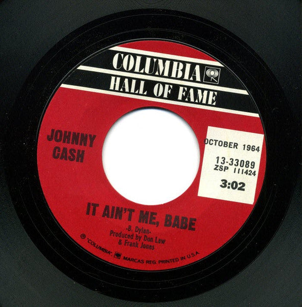 Johnny Cash – Ring Of Fire / It Ain't Me, Babe (1964)